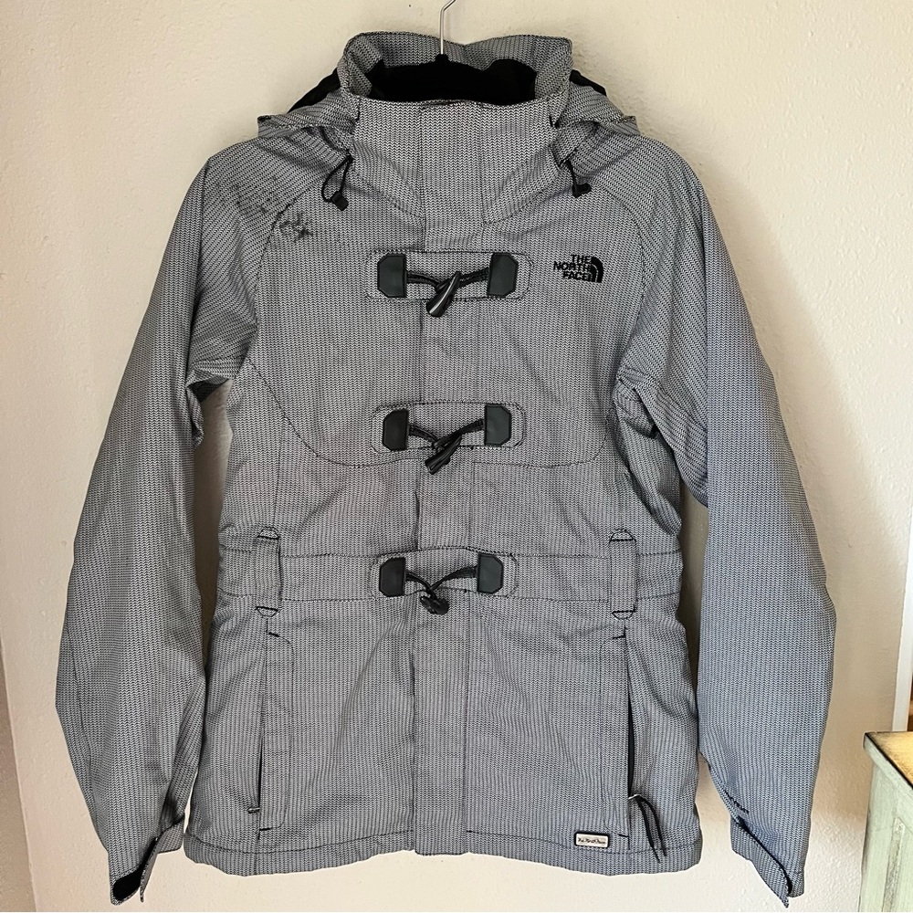 The North Face Ski/Snowboarding Toggle Jacket in Houndstooth - Medium